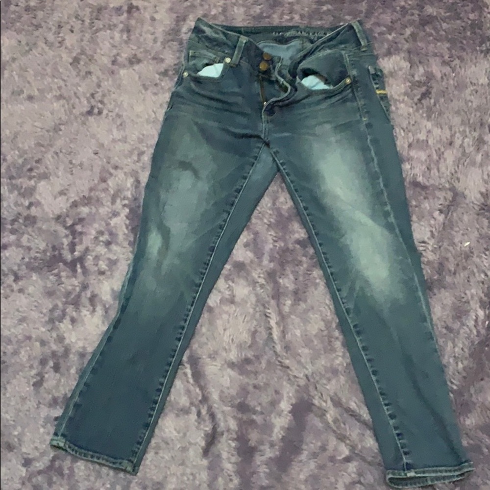 Artist cropped jeans